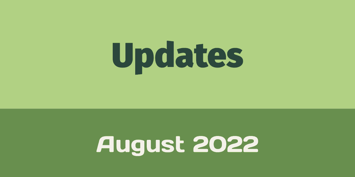 updates-aug-2022